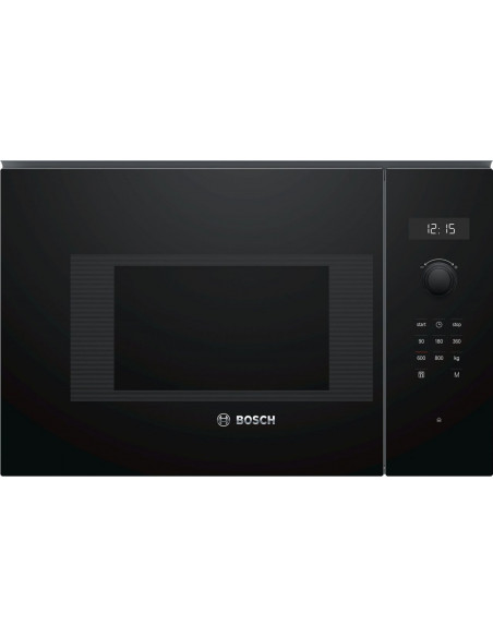 Microondas Bosch BFL524MB0  20L  negro  Integ