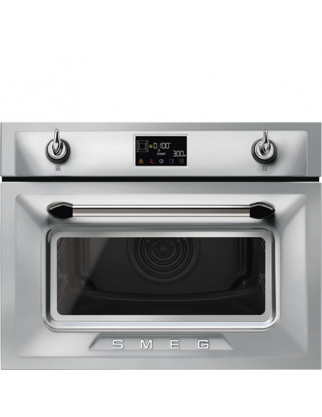 Horno Microondas Smeg SO4902M1X  45cm  Inox  Multi