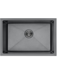 Fregadero Nova MILAN7044N  70X44 Acero Negro