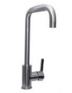 Grifo Monomando Nova FR18  SALOME Acero Mate