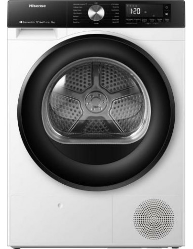 Secadora Hisense DH3S902BW3  9kg  C  Bomba calor