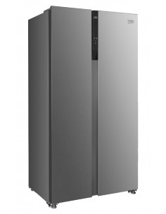 Frigo SBS Beko GNO5323XPN  177x91cm  NF  D  Inox