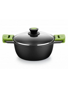 Cacerola Bra A400320  20 alta prior verde