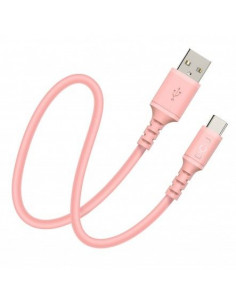 Conexion usb DCU 30402070  tipo c   usb a 2 0 rosa